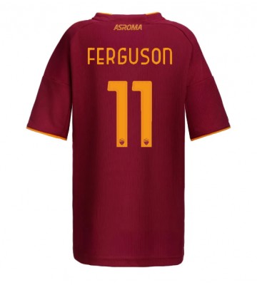 AS Roma Evan Ferguson #11 Hjemmebanetrøje Dame 2025-26 Kortærmet